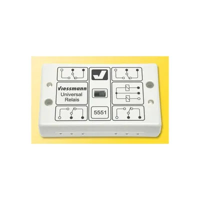Produktbild von Viessmann 5551 Universal-Relais 1 x 4UM