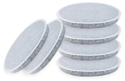 Wasserfilter-Scheiben, 6 Stück, kompatibel mit Brita Fill and Go