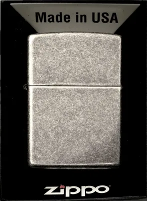 Produktbild von ZIPPO ANTIK SILBER 60001192 Feuerzeug