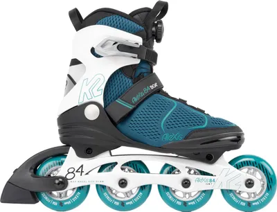 Immagine prodotto di K2 Pattini ALEXIS 84 BOA Pattini in linea Donna blu-verde - bianco Taglia EU: 39