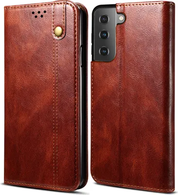 Image de Etui pour Samsung Galaxy S22 Plus 5G, étui en cuir avec fonction stand rouge
