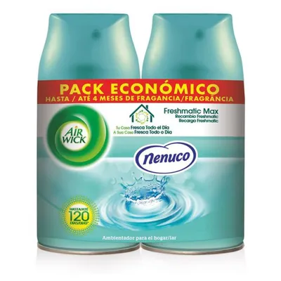 Zdjęcie produktu dla Air-Wick Freshmatic Odświeżacz powietrza Recambio Nenuco 2 X 250ml