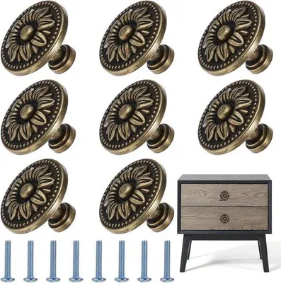 Immagine prodotto di Pomello vintage in bronzo (grande)