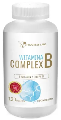 Immagine prodotto di Witamina B Complex 120 compresse - Progress Labs PROGRESS LABS