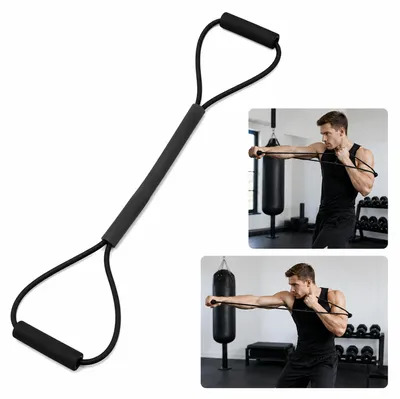 Produktbild von Boxtraining Widerstandsband 35 lbs, professioneller Punch Trainer für Schlagkraft und Schnelligkeit, Trainingszubehör für Boxer und Sportler