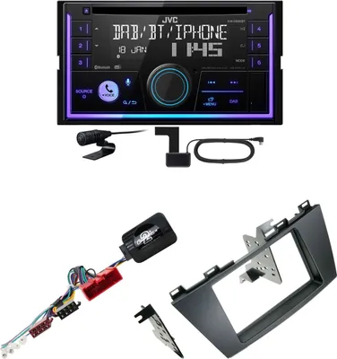 Produktbild von JVC KW-DB95BT Bluetooth Digitalradio USB CD Einbauset für Mazda 5 CW