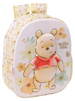 Zdjęcie produktu dla Plecak 3D z motywem Disneya, Winnie the Pooh, wymiary: 33 cm