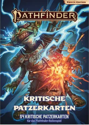 Zdjęcie produktu dla Pathfinder Chronicles, Zweite Edition, Kritische Patzerkarten