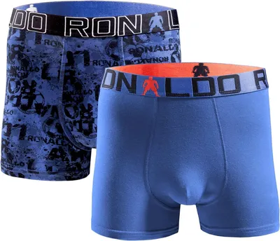 Produktbild von CR7 Cristiano Ronaldo Jungen Cr7 Ronaldo Jungen Boxershort Doppelpack Boxershorts (2er Pack), Größe:7-9