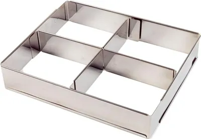 Produktbild von Lares 6010, Rechteckig, Silber, Edelstahl, 250 mm, 460 mm, 47 mm