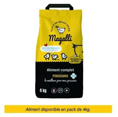 Produktbild von Magalli Alleinfuttermittel für Küken – Optimales Wachstum