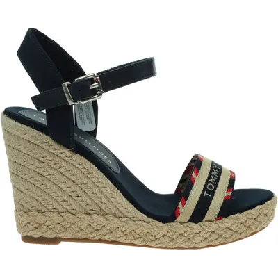 Produktbild von Tommy Hilfiger Corporate Webbing High Damen Sandale in Blau, Größe 42