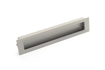 Obrázek produktu pro Rujzdesign zápustná nábytková úchytka U11.003 - povrch: nerez, délka: 203 mm, rozteč: 192 mm