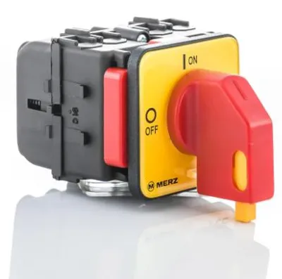 Image de Interrupteur rotatif 0-1, 3 pôles, 32A, IP55, pour installation encastrée, modèle ML032.3-TB/RG3