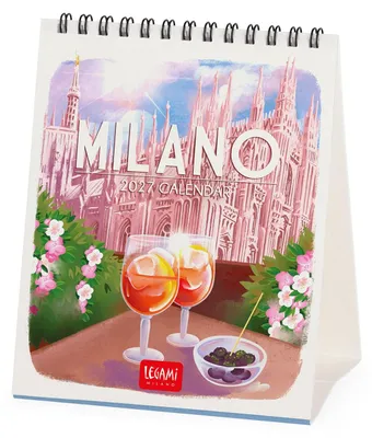 Immagine prodotto di Legami – Calendario da tavolo 2027, Nilan, 12 mesi, 5 cm