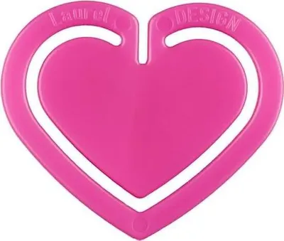 Produktbild von Büroklammern Herzklip 30mm VE=100 Stück pink