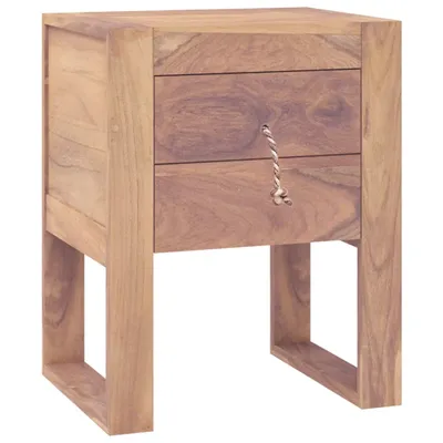 Produktbild von Nachttisch 40 x 30 x 50 cm Teak Massivholz
