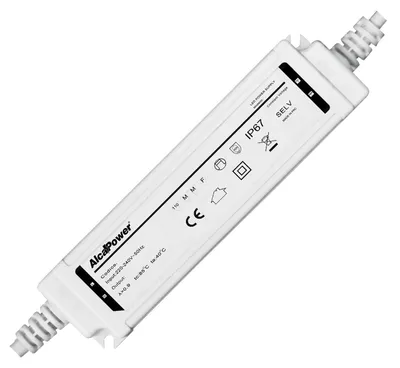 Immagine prodotto di Alcapower Alimentatore Switching 24V 75W 3.125A IP67 Waterproof per Illuminotecnica, protezione contro sovraccarico, sovratensione e cortocircuito