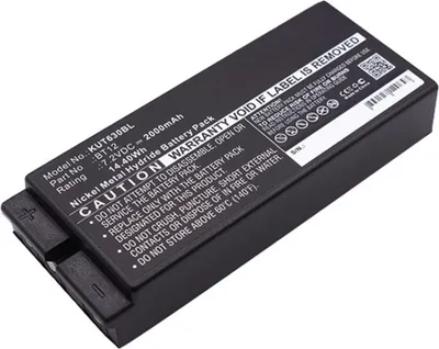 Image de subtel 1x Batterie pour Télécommande Compatible avec Ikusi TM63, 2303696, TM 60/1, BT12 - (2000mAh, 7.2V)