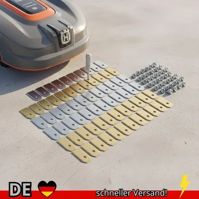 Produktbild von 18–150 Stück Edelstahl-Grasschneiderklingen mit Schraube für Husqvarna
