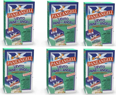 Produktbild von 6x Paneangeli lievito vanigliato Sauerteig Vanille hefe aus italien 10 Beutel