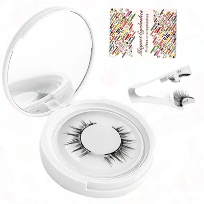 Produktbild von Magnetische Wimpern - Natürlicher Look - Her reusable Magnetische Wimpern mit Applicator