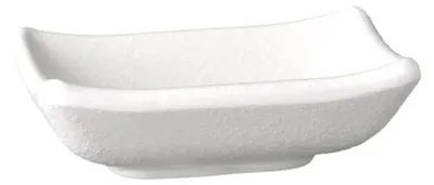 Produktbild von APS 83946 Schale ZEN, Melamin, 50 ml, 9 x 7 cm, Höhe 2,5 cm, weiß, 24 Stück