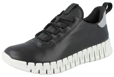 Produktbild von ECCO Gruuv W Damen Sneaker schwarz Glattleder - Größe: 41