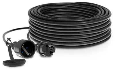 Produktbild von KEL Gummi Verlängerungskabel 10 m H05RR-F 3x1,5 SCHUKO