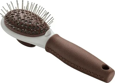 Produktbild von HUNTER Pflegebürste Spa selbstreinigend 19 x 7 cm