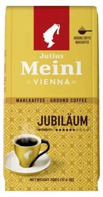 Immagine prodotto di Julius Meinl 98733 Julius Meinl Vienna Jubiläum Caffè macinato, chicchi Arabica e Robusta 500,0 g