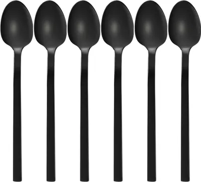 Produktbild von GRÄWE Kaffeelöffel 6 Stück, Edelstahl - Titan, Serie LISSABON