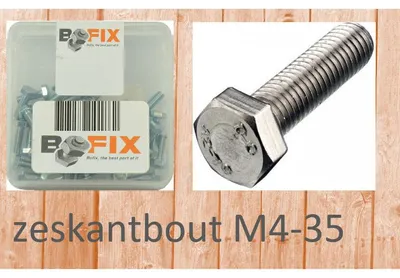 Immagine prodotto di Bullone esagonale M4x35 Bofix (50 pz)