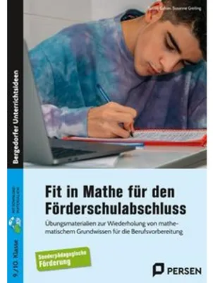 Produktbild von Fit in Mathe für den Förderschulabschluss