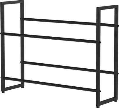 Produktbild von ISOISL Getränkekistenregal für 6 Kisten 105x32x85 cm Metall Schwarz