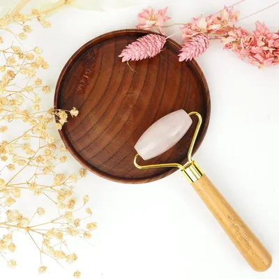 Productafbeelding van Gua Sha Facial Roller Rose