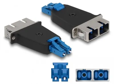 Obrázok produktu pre Delock hybridná spojka optických vlákien LC duplexná zástrčka