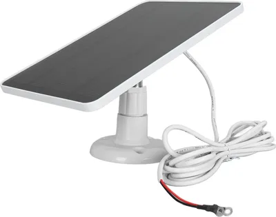 Obrázok produktu pre Solárny panel nabíjačky fotoaparátu, nabíjačka solárneho panelu videozvončeka, nabíjačka solárneho fotoaparátu, solárny nabíjací panel fotoaparátu, nabíjačka solárneho panelu pre fotoaparát, solárny panel fotoaparátu