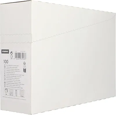 Produktbild von Bestecktaschen, Airlaid 40 cm x 33 cm weiss mit Besteckfalz , 500 Stück