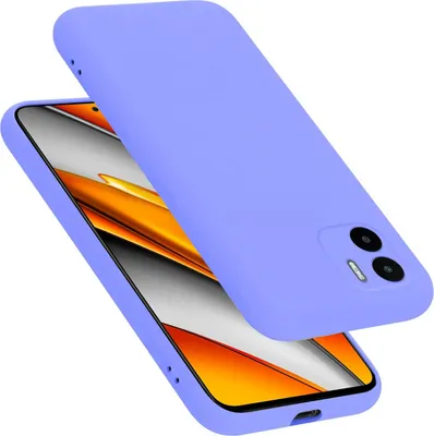 Produktbild von Cadorabo Hülle für Xiaomi RedMi A1 Hülle Silikon Handyhülle Case aus flüssigem Silikon, Kratzfeste und stoßfeste Schutzhülle für Xiaomi RedMi A1