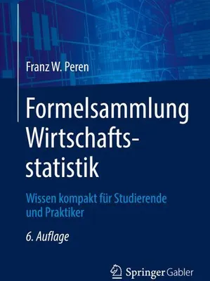 Produktbild von Formelsammlung Wirtschaftsstatistik