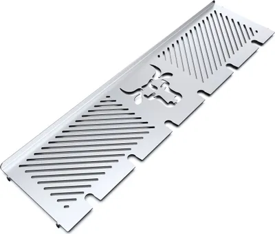 Produktbild von Warmhalterost Edelstahl passend für Jamestown Knox und Maddox 4-Brenner Gasgrill, Größe:4-Brenner Flach Bulle