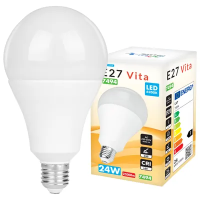 Zdjęcie produktu dla Żarówka LED MasterLED E27 – A95 Vita – 24 W – 2700 K ciepła biel – 2500 lm – energooszczędna żarówka do domu i biura