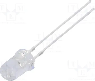 Immagine prodotto di 2 LED, 5mm, 85.000-100.000 mcd, 9-10 lm, verde, 30 mA, 15°, 2,7-3,4 V, OSG5GP5111A, diodi LED, tipo T