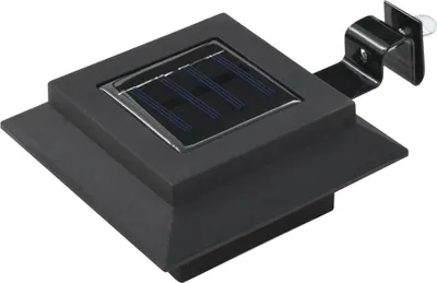 Obrázok produktu pre vidaXL Vonkajšie solárne osvetlenie 6 ks LED štvorcových 12 cm čierna