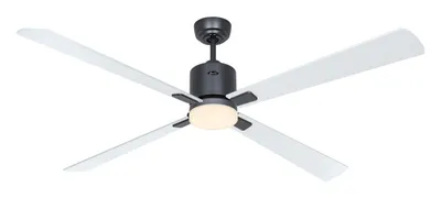 Produktbild von Deckenventilator ECO NEO III 152 Basaltgrau - Wenge/Silber WiFi mit Leuchte