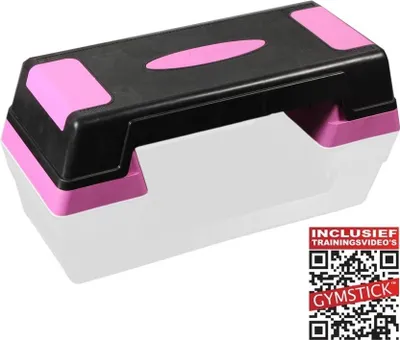 Produktbild von Gymstick Aerobic Stepper – höhenverstellbarer Fitness Stepper