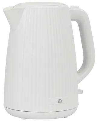 Produktbild von HOMCOM Wasserkocher, 1,7L, 2200W, automatische Abschaltung, Cremeweiß