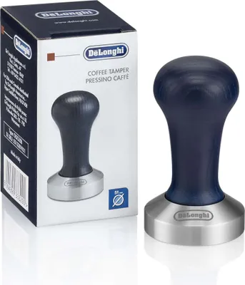 Produktbild von De’Longhi DLSC058, Coffee tamper, Schwarz, Silber, 1 Stück(e)