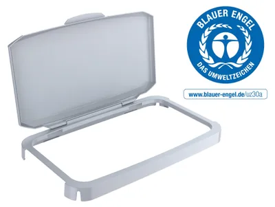 Obrázok produktu pre DURABLE výklopné veko pre DURABIN® 60L obdĺžnikový, 1800500050 sivé